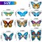40 Pieces Butterfly Spring Hanging Swirl Summer Spring Party Hanging for Home Classroom Baby Shower Birthday Wedding Garden Themed Tea Party Decoration Supplies
